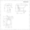 Bidet in Ceramica Bianca 405x390x565mm - Richmond