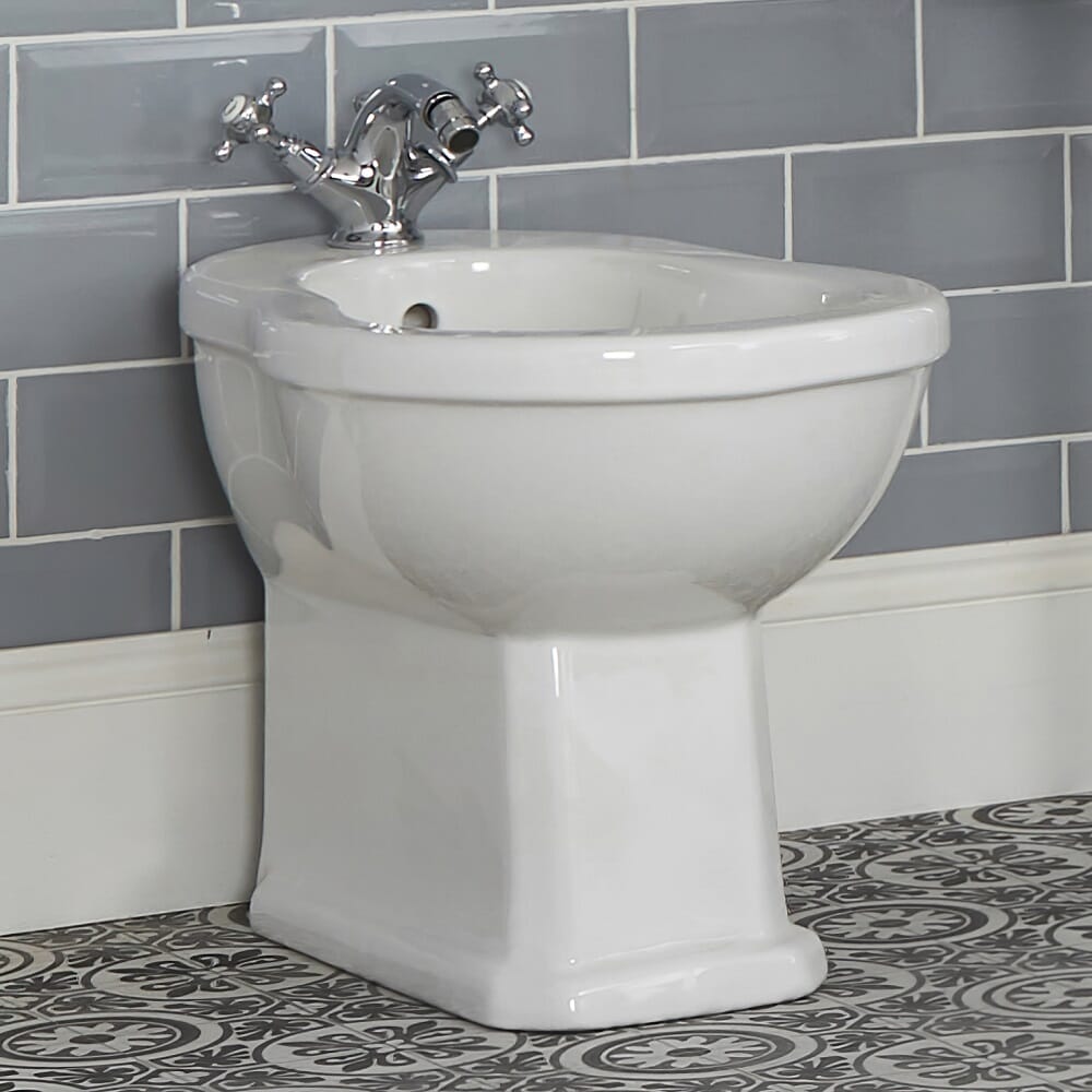 Bidet in Ceramica Bianca 405x390x565mm - Richmond