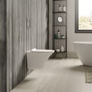 Sanitario Sospeso Moderno senza Brida con Sedile a Chiusura Ammortizzata - Hudson Reed