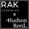 Lavabo da Appoggio Moderno Rotondo - Greige Opaco - 420mm (Senza Fori per Rubinetteria) - Hudson Reed x RAK Feeling