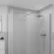 Box Doccia Walk-In Angolare con Piatto Doccia Antiscivolo Grigio Opaco - Scelta di Misure - Hudson Reed x RAK Feeling