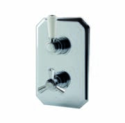 Miscelatore Doccia Termostatico Incassato Tradizionale - Cromato - Hudson Reed x RAK Washington