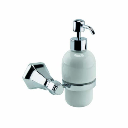 Dispensatore Murale per Sapone Liquido Tradizionale - Cromato - Hudson Reed x RAK Washington