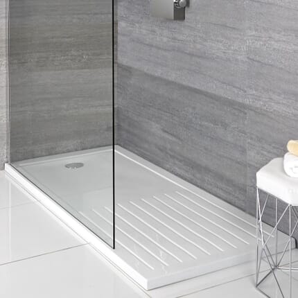 Piatto Doccia Rettangolare Walk-In Disponibile in Diverse Misure Maxon