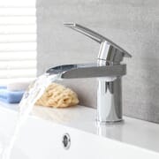 Rubinetto Miscelatore a Cascata Monocomando per Lavabo - Cromato - Select