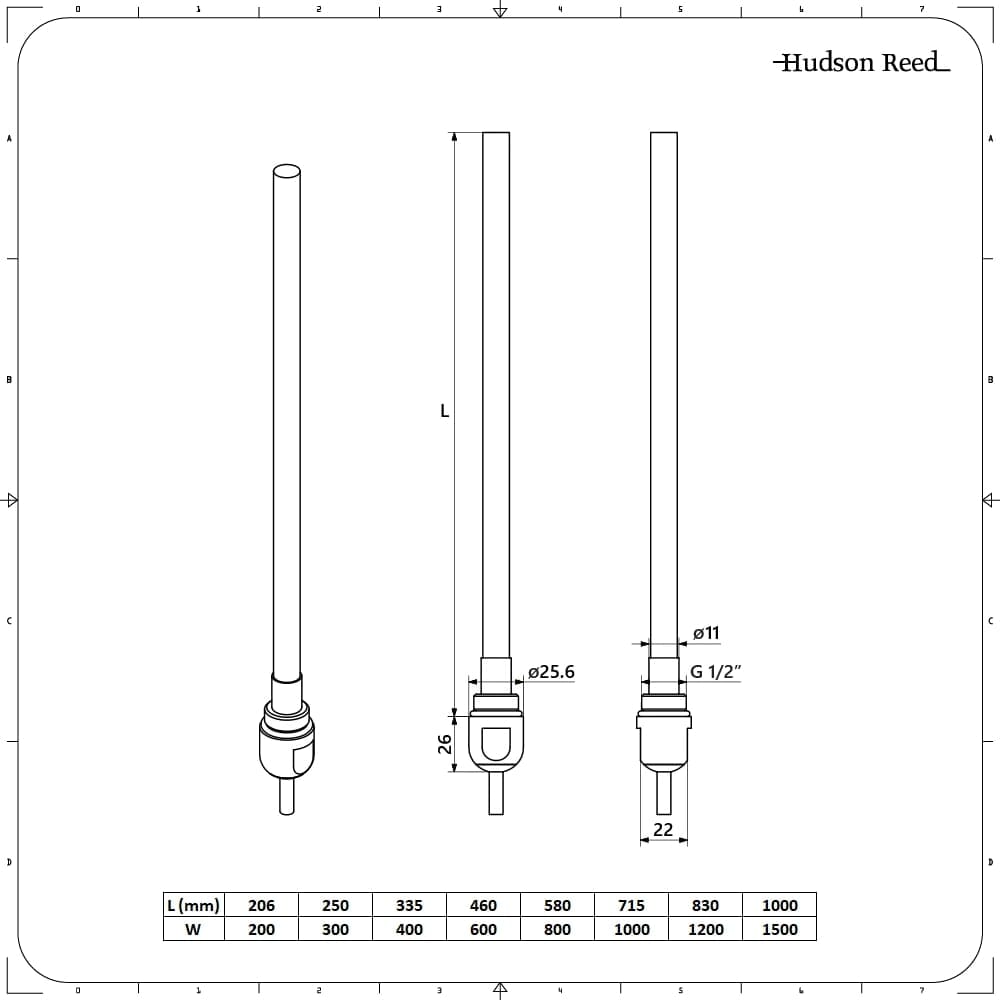 product dimensions