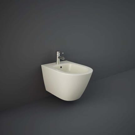Bidet Sospeso Moderno - Greige Opaco - Hudson Reed x RAK Feeling