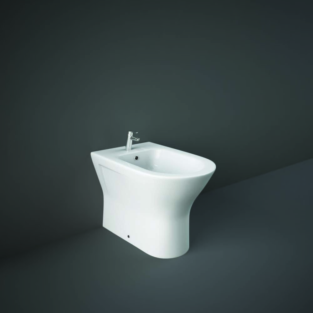 Bidet Filo Parete Moderno - Bianco Lucido - Hudson Reed x RAK Resort