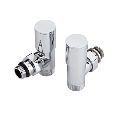 Copia di Valvole Manuali a Squadra per Radiatori e Scaldasalviette - Scelta di Adattatori