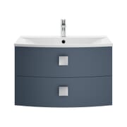 Mobile Bagno Curvo da 710mm con Lavabo - Scelta di Finiture – Sarenna