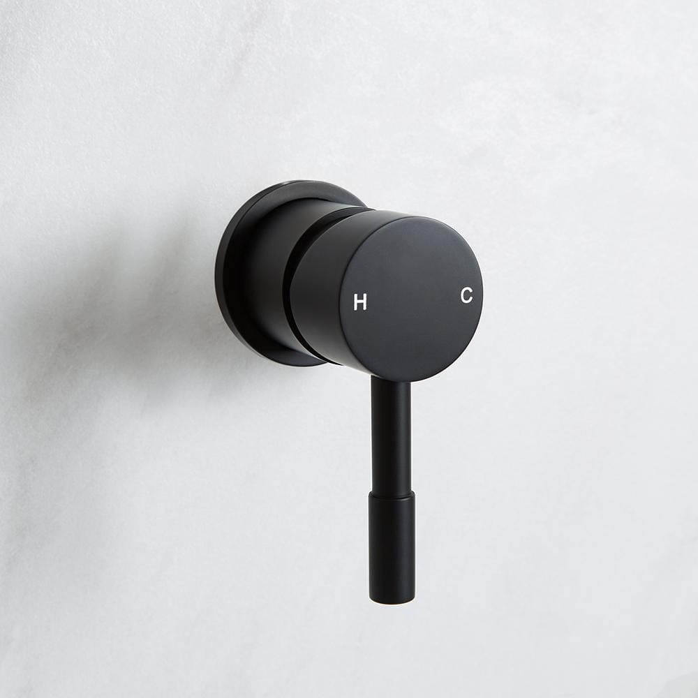 Miscelatore Doccia Manuale Circolare ad 1 Via Nero - Nox