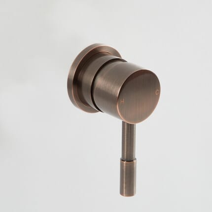 Miscelatore Doccia Manuale – Bronzo Spazzolato - Amara