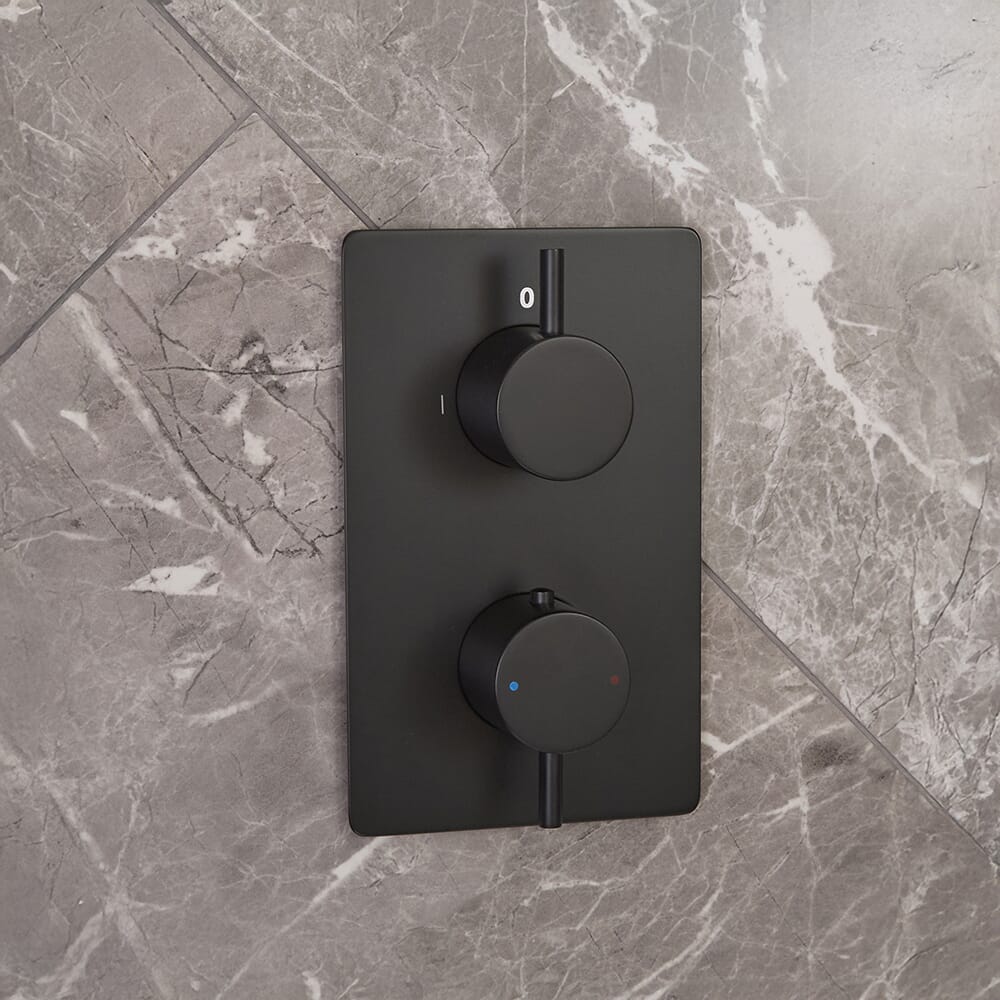 Miscelatore Doccia Termostatico a 2 Vie - Finiture a Scelta
 - Otto