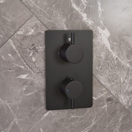 Miscelatore Doccia Termostatico a 2 Vie - Finiture a Scelta
 - Otto