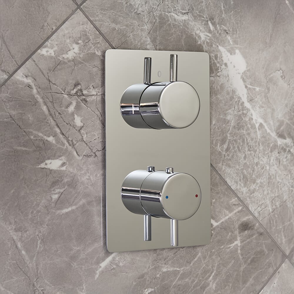 Miscelatore Doccia Termostatico a 2 Vie - Finiture a Scelta
 - Otto