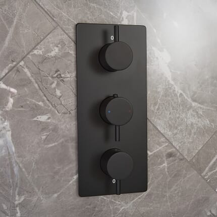 Miscelatore Doccia Termostatico a 2 Vie - Finiture a Scelta - Otto