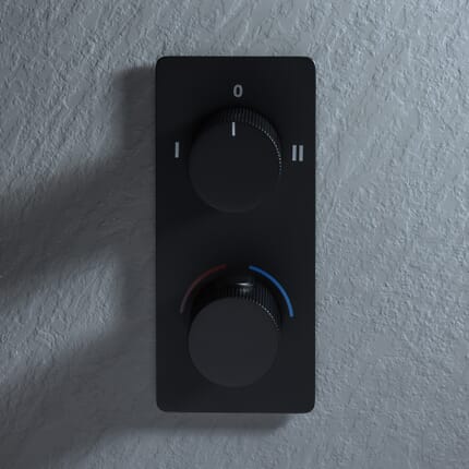 Miscelatore Termostatico da Incasso con Doppio Deviatore (2 Vie) - Scelta di Finiture - Lune