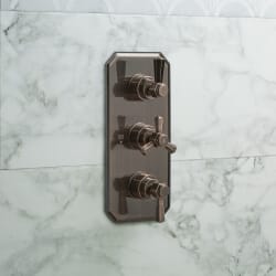 Miscelatore Doccia Termostatico Art Deco (2 vie) - Scelta di Finiture - Earlham