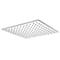 Soffione Fisso Quadrato in Acciaio Inossidabile 400 x 400mm