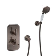 Kit Doccia con Miscelatore Termostatico con Doccetta Art Deco (1 via) - Scelta di Finiture - Earlham