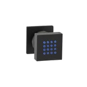 Idrogetti Quadrati Moderni Anteriori – Neri – Preto