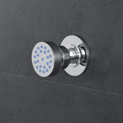 Idrogetti Moderni con Fissaggio Frontale - Cromato - Como