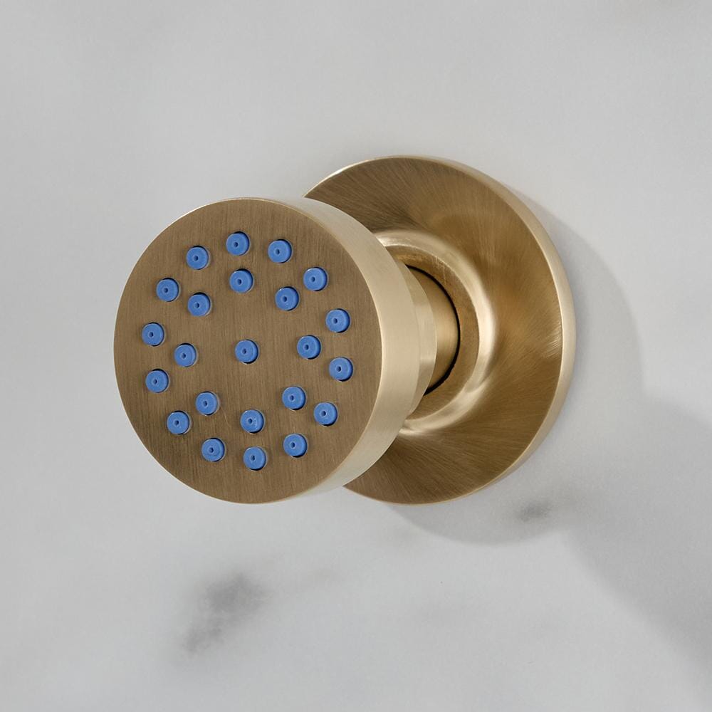 Idrogetto Corpo Rotondo - Oro Satinato