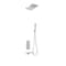 Hudson Reed Blade - Cromato Thermostatic Shower with Shower Head, Hand Shower and Bath Filler (3 Outlet)