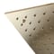 Soffione Doccia da Incasso a Soffitto Moderno Quadrato - 400mm - Oro Satinato - Ayanna