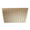 Soffione Doccia da Incasso a Soffitto Moderno Quadrato - 400mm - Oro Satinato - Ayanna