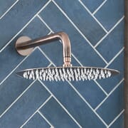 Soffione Doccia Rotondo Moderno in Acciaio da 300 mm - Color Rame - Eris