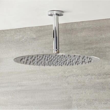 Soffione Doccia Fisso Circolare Ultrapiatto 400mm - Mirage