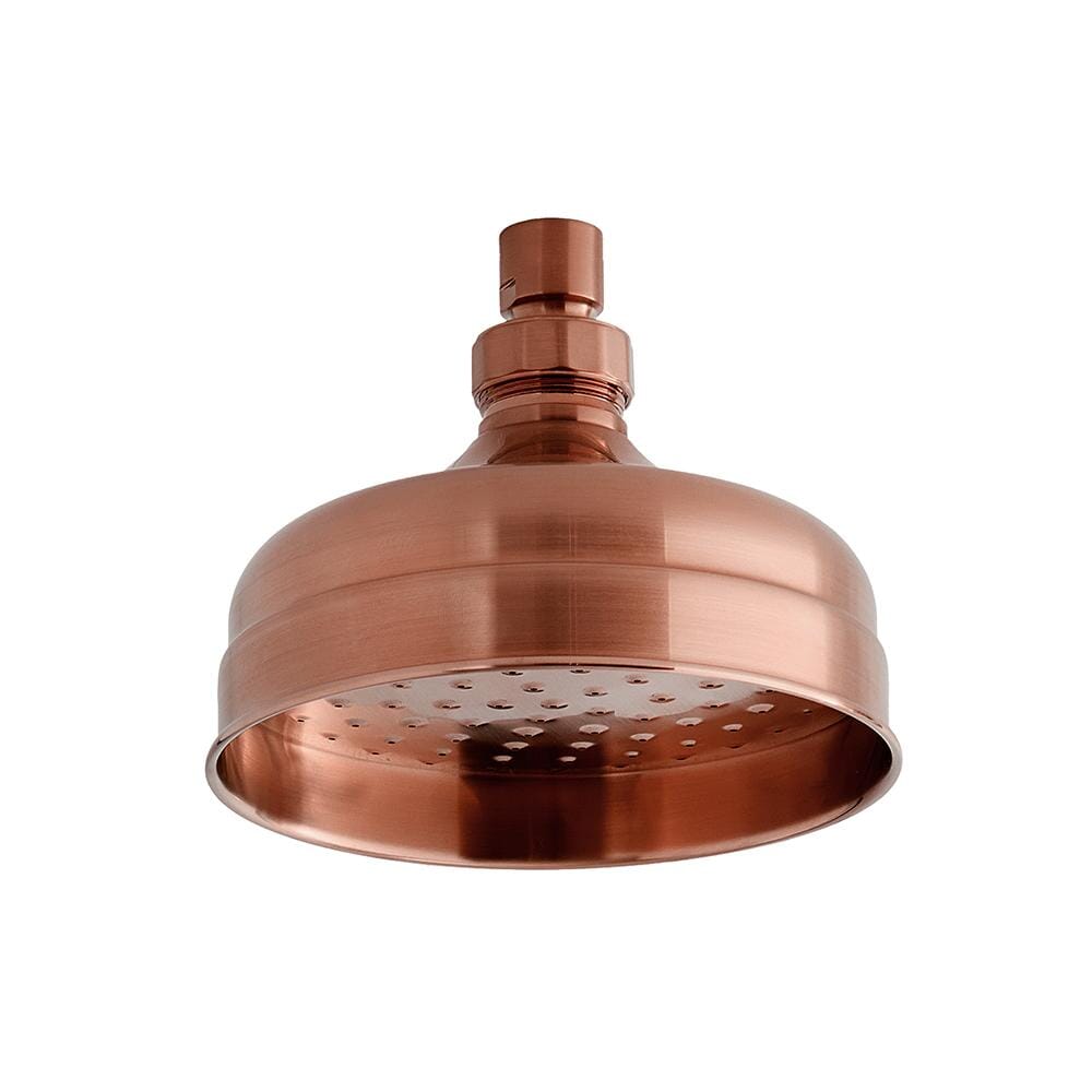 Soffione Doccia Tradizionale da 155mm - Rame Satinato - Elizabeth