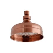 Soffione Doccia Tradizionale da 155mm - Rame Satinato - Elizabeth