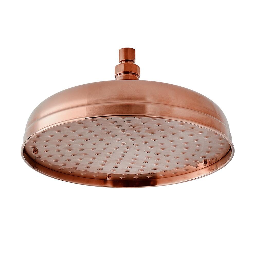 Soffione Doccia Tradizionale da 300mm - Rame Satinato - Elizabeth