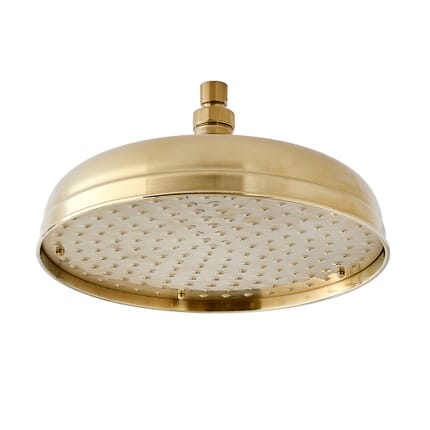 Soffione Doccia Tradizionale Circolare - 300 mm - Oro Satinato - Elizabeth