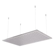 Kit di Montaggio a Soffitto Accorciabile per Soffioni Doccia a Soffitto da Incasso nel Controsoffitto