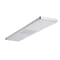 Soffione Doccia con Braccio Doccia Integrato per Parete Box Doccia 250x1000mm- Iko