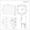 Kit Doccia Completo di Miscelatore Termostatico Incasso Triplo a 2 Vie con Soffione Doccia da Incasso 400mm e Doccetta