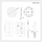 Kit Doccia Completo di Miscelatore Termostatico Incasso Triplo a Due Vie con Soffione Doccia ad Incasso 400mm e Doccetta