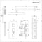 Sistema Doccia Termostatico Nero con Deviatore, Soffione Doccia, Asta Saliscendi, Doccetta e Idrogetti (3 Vie) - Preto