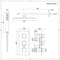 Sistema Doccia Termostatico Nero con Deviatore, Soffione Doccia, Asta Saliscendi, Doccetta e Erogatore Vasca (3 Vie) - Preto