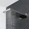 Kit Doccia con Miscelatore Doccia Termostatico Quadrato Cromato a 3 Vie con Deviatore Completo di Soffione Doccia con Effetto a Pioggia e Asta Saliscendi con Doccetta - Kubix