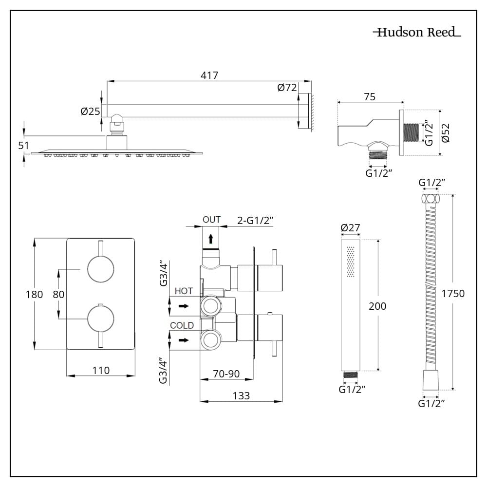 product dimensions