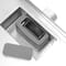 Kit Completo di Canaletta Doccia Angolare con Griglia 250mm in Acciaio Inox