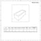 Vasca da Bagno Standard a Doppio Schienale - Disponibile in Diverse Misure - Halwell