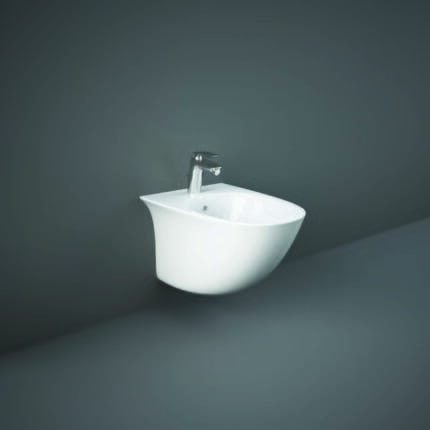 Mini Bidet Moderno Sospeso - Bianco Lucido - Hudson Reed x RAK Sensation