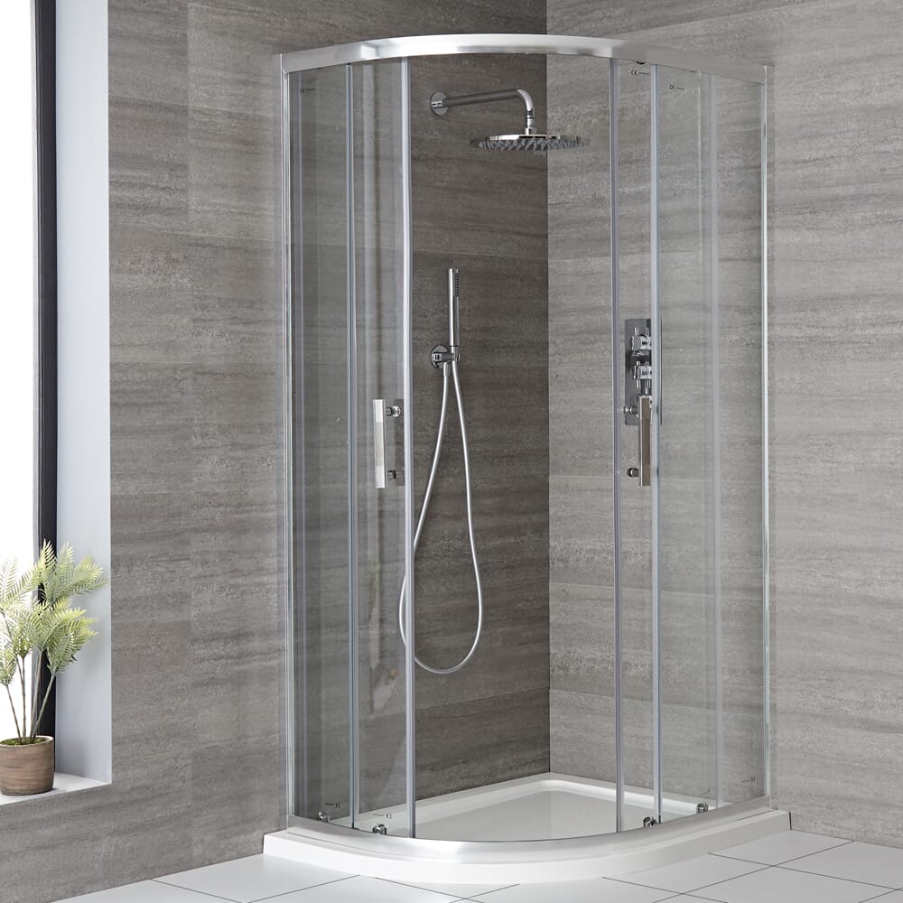 Box Doccia Angolare Portland - Disponibile in Diverse Misure