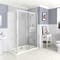 Porta Doccia Scorrevole Tradizionale - Scelta di Dimensioni e Parete Doccia - Langley