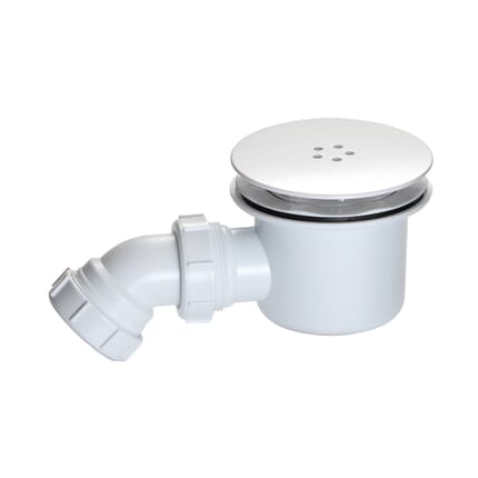 Piletta di Scarico Bianca per Piatto Doccia da 90mm - Maxon